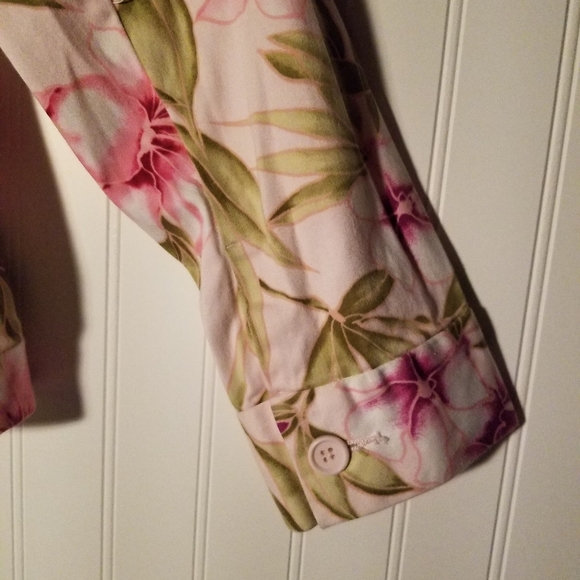 Jamaica Bay PL LS Floral Summer Jacket, Like new - Picture 8 of 8